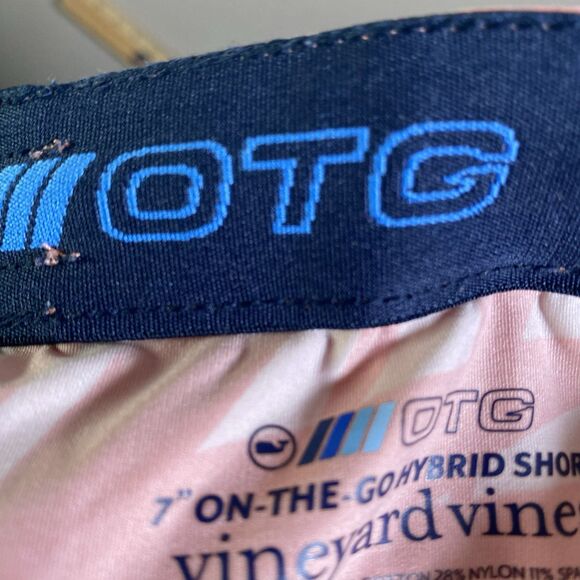 Vineyard Vines Shorts Mens 2XL Pink On The Go OTG Golf Performance Hybrid Flex - Picture 11 of 11